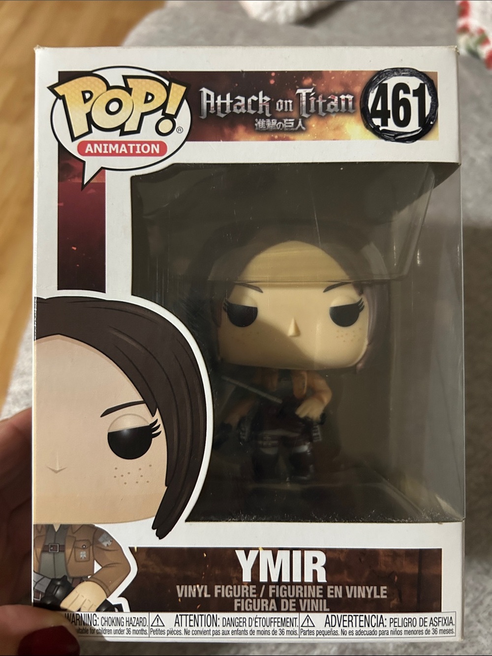 Funko Pop! Animation Ymir Vinyl Figure - Brown, Black